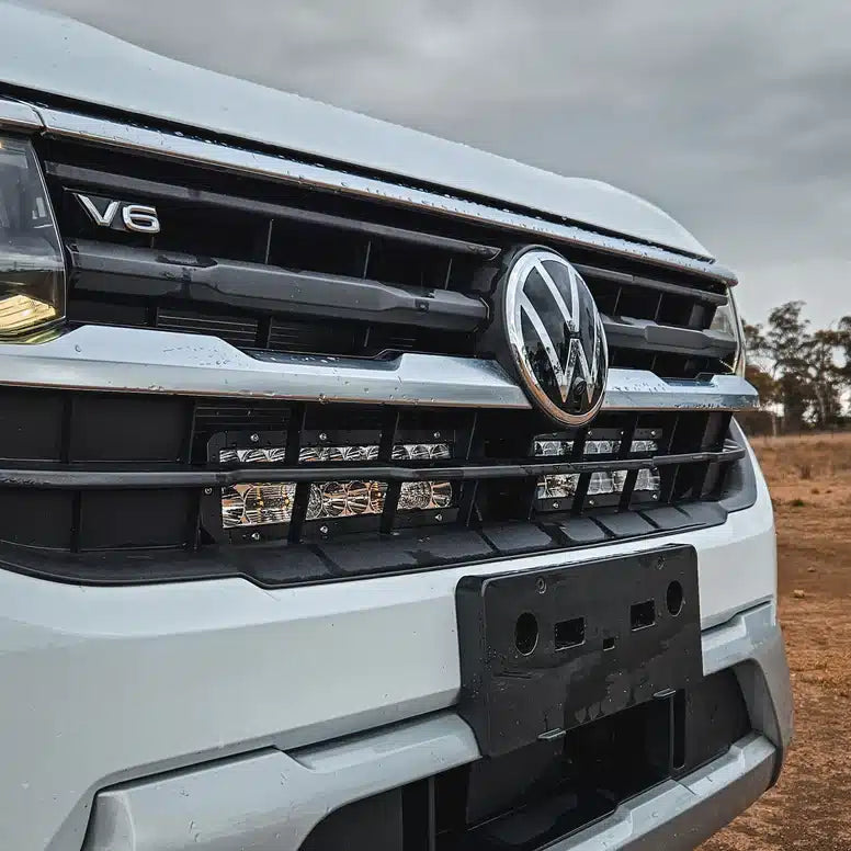 VW Amarok 2023-on Behind Grille Light Bar Kit - Style, PanAmericana & Aventura Models