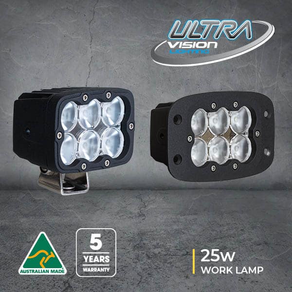 Geetee ATOM 25W LED Work Lamp – GeeTee Industries