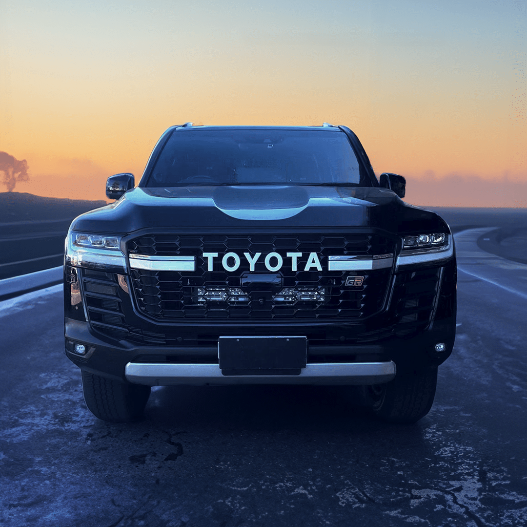 Toyota 300 Series Land Cruiser GR Sport Behind Grille Light Bar Kit