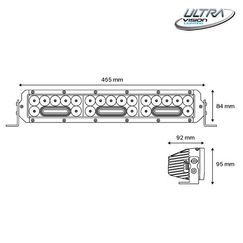NITRO Maxx 155W 18" LED Light bar