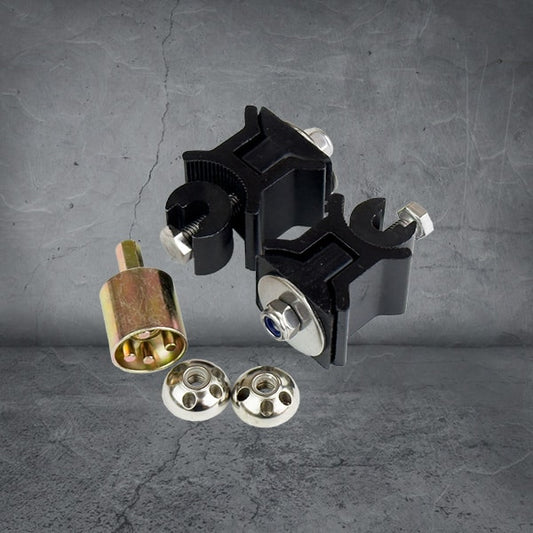 Nitro Maxx Dual Row Light Bar Base Mount Kit with Anti-Theft Nuts