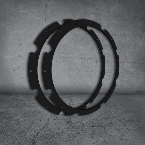 Raptor 120W Driving Light Rim Kit