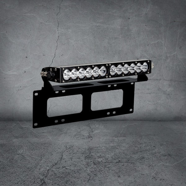 Raptor 60 LED 14.5″ Light Bar Number Plate Kit