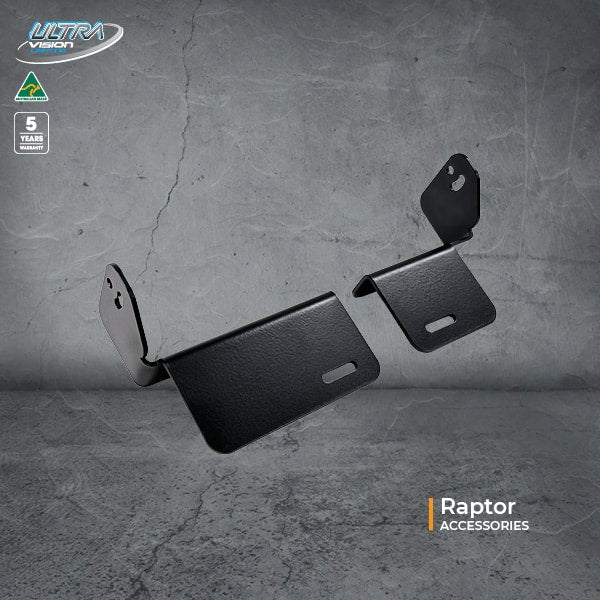 Raptor Light Bar Lower Grill Mounting Brackets to suit Ford Ranger & Everest 2015-22