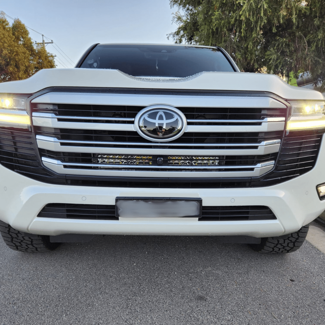 Toyota 300 Series Land Cruiser GR Sport Behind Grille Light Bar Kit